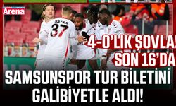 Samsunspor tur biletini galibiyetle aldı! Avrupa'da 4 gollü mesaj
