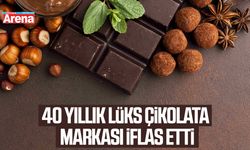 40 yıllık lüks çikolata markası iflas etti