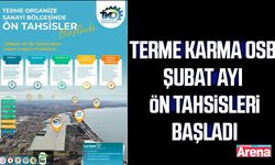 Terme karma OSB Şubat ayı ön tahsisleri başladı