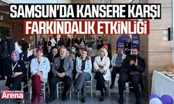 Samsun'da kansere karşı farkındalık etkinliği