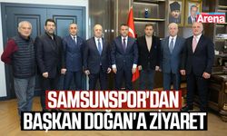 Samsunspor'dan Başkan Doğan'a ziyaret