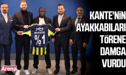 Kante'nin ayakkabıları törene damga vurdu