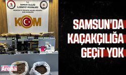 Samsun'da kaçakçılığa geçit yok