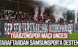 Samsunspor'a taraftar desteği