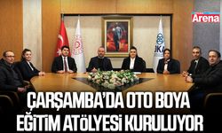 Çarşamba’da oto boya eğitim atölyesi kuruluyor