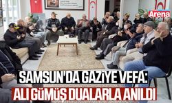 Samsun'da gaziye vefa: Ali Gümüş dualarla anıldı