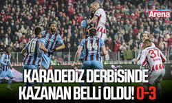Karadeniz derbisinde kazanan belli oldu! 0-3