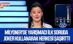 Milyoner'de yarışmacı ilk soruda joker kullanarak herkesi şaşırttı