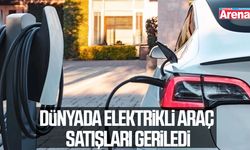 Dünyada elektrikli araç satışları geriledi