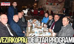 Vezirköprü Madeni İşler Esnaf Odasından iftar programı