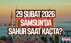 1 Mart 2026 Samsun'da sahur saat kaçta?