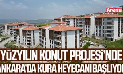 Ankara'da 'Yüzyılın Konut Projesi' için kura heyecanı başlıyor