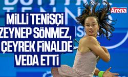 Zeynep Sönmez, çeyrek finalde veda etti