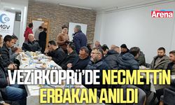 Vezirköprü’de Necmettin Erbakan anıldı