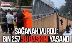 Sağanak vurdu: Bin 257 su baskını yaşandı