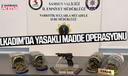 İlkadım'da yasaklı madde operasyonu