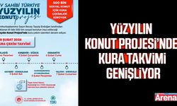 Yüzyılın Konut Projesi’nde kura takvimi genişliyor