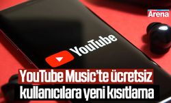 YouTube Music’te ücretsiz kullanıcılara yeni kısıtlama