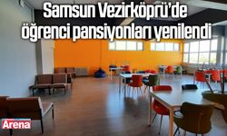 Samsun Vezirköprü’de öğrenci pansiyonları yenilendi