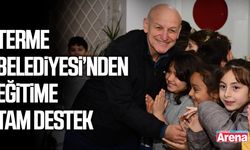 Terme Belediyesi’nden eğitime tam destek