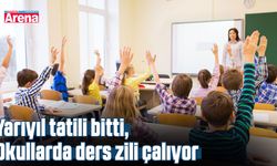 Yarıyıl tatili bitti, Okullarda ders zili çalıyor