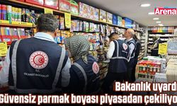 Bakanlık uyardı: Güvensiz parmak boyası piyasadan çekiliyor