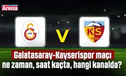 Galatasaray-Kayserispor maçı ne zaman, saat kaçta, hangi kanalda?