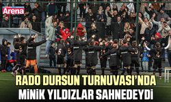 Rado Dursun Turnuvası’nda minik yıldızlar sahnedeydi