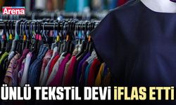 Ünlü tekstil devi iflas etti