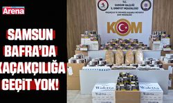 Samsun'da kaçakçılığa geçit yok!