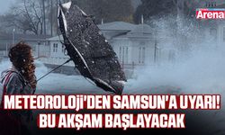 Meteoroloji'den Samsun'a uyarı! Bu akşam başlayacak