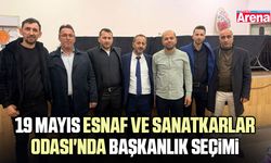19 Mayıs Esnaf ve Sanatkarlar Odası'nda başkanlık seçimi