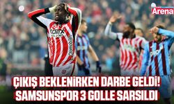Çıkış beklenirken darbe geldi! Samsunspor 3 golle sarsıldı