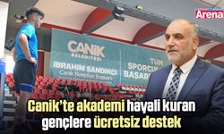 Canik’te akademi hayali kuran gençlere ücretsiz destek