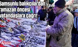 Samsunlu balıkçılardan ramazan öncesi vatandaşlara çağrı!
