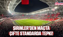 Şirinler’den maçta çifte standarda tepki!