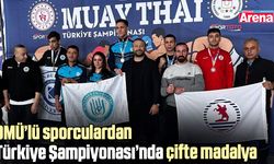 OMÜ’lü sporculardan Türkiye Şampiyonası’nda çifte madalya