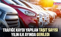 Taşıt kayıtları yılın ilk ayında azaldı