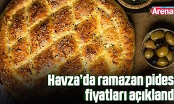 Havza’da ramazan pidesi fiyatları açıklandı