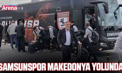 Samsunspor Makedonya yolunda