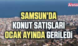 Samsun’da konut satışlarında dikkat çeken düşüş