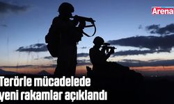 Terörle mücadelede yeni rakamlar açıklandı