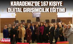 Karadeniz'de 167 kişiye dijital girişimcilik eğitimi