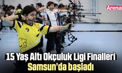 15 Yaş Altı Okçuluk Ligi Finalleri Samsun’da başladı
