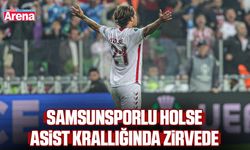 Samsunsporlu Holse asist krallığında zirvede
