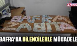 Bafra'da dilencilerle mücadele