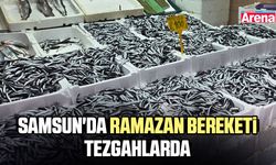 Samsun'da Ramazan bereketi tezgahlarda