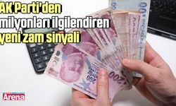 AK Parti'den milyonları ilgilendiren yeni zam sinyali