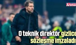 O teknik direktör gizlice sözleşme imzaladı!