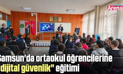 Samsun'da öğrencilere "dijital güvenlik" eğitimi